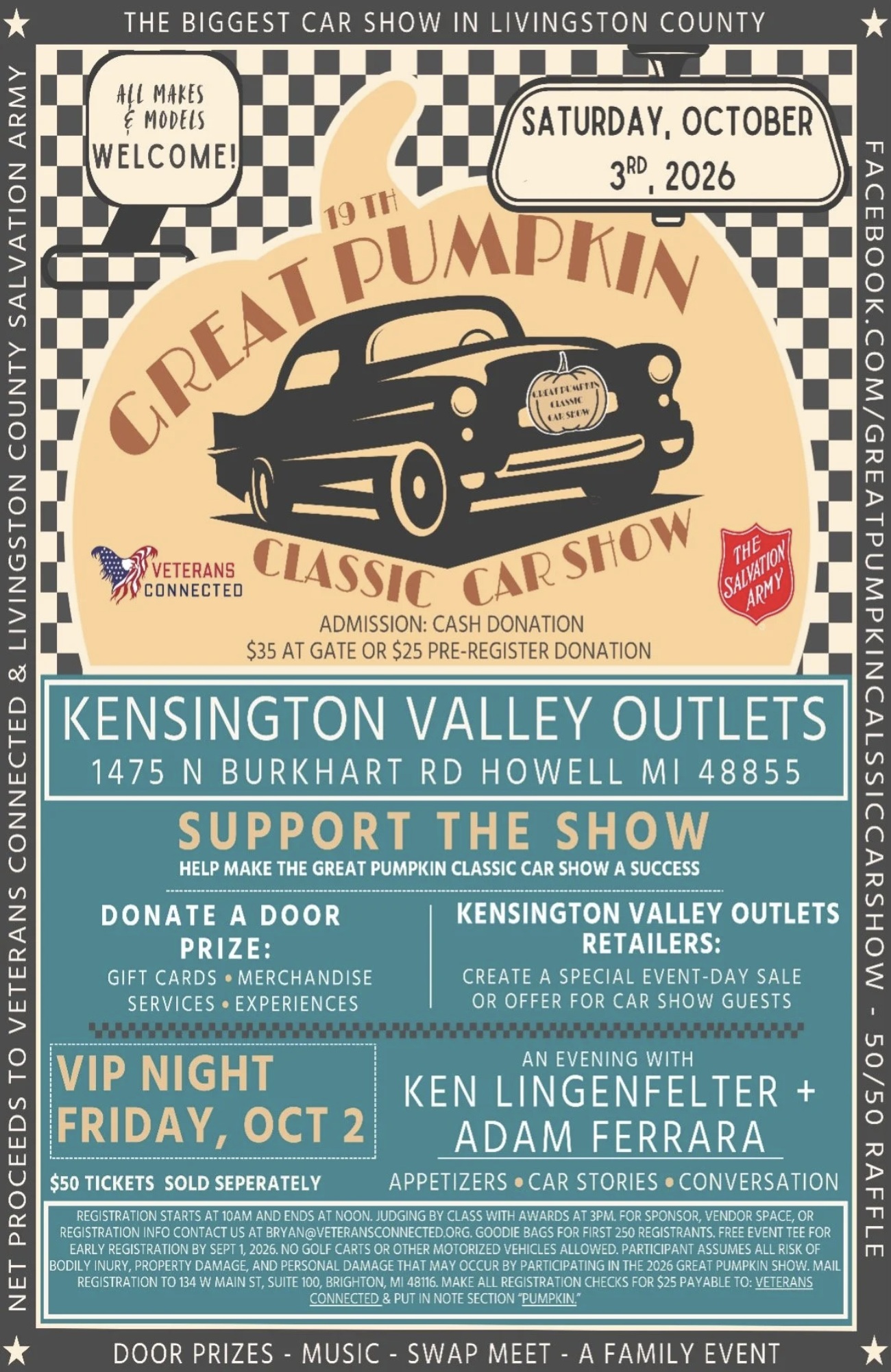 Great Pumpkin Car Show event information