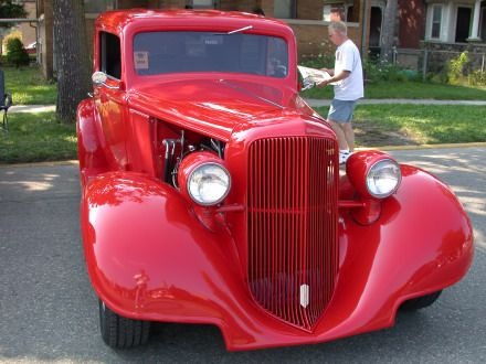 1934 Pontiac 2 dr Tourning
